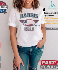 Harris Walz 2024 For President US Wing Flag Classic Kamala Tim T shirt