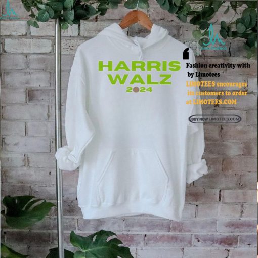 Harris Walz 2024 Green Coconut Shirt