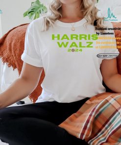 Harris Walz 2024 Green Coconut Shirt
