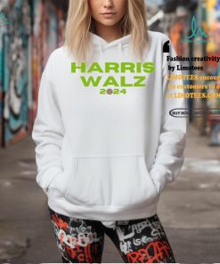 Harris Walz 2024 Green Coconut Shirt
