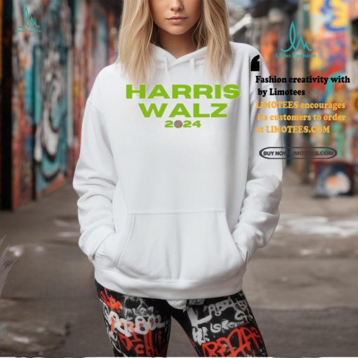 Harris Walz 2024 Green Coconut Shirt