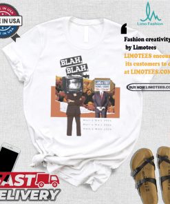 Harris Walz 2024 Tv And Sign Blah Blah Land Of The Free Home Of The Brave Est 1776 T shirt, hoodie, sweater, long sleeve and tank top Harris Walz 2024 Tv And Sign Blah Blah Land Of The Free Home Of The Brave Est 1776 T shirt