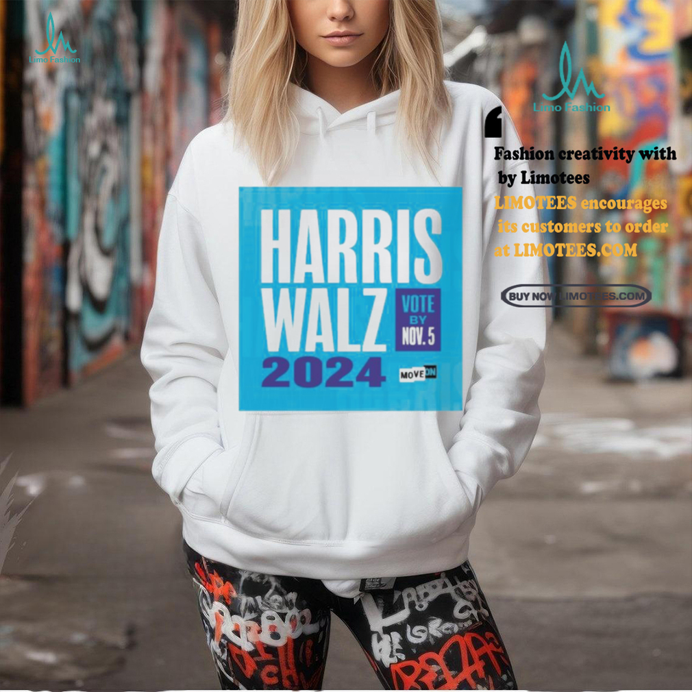 Harris Walz 2024 Vote By November 5 Shirt Harris Walz 2024 Vote By November 5 Shirt
