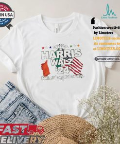 Harris Walz Irish American in Gaeilge Irish language ’24 shirt