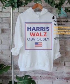 Harris Walz Obviously 2024 Shirt