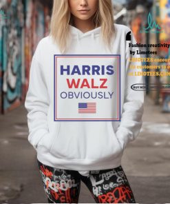 Harris Walz Obviously 2024 Shirt