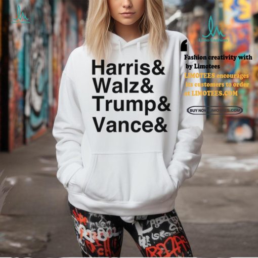 Harris Walz Trump Vance Limited Shirt