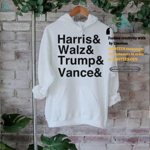 Harris Walz Trump Vance Limited Shirt