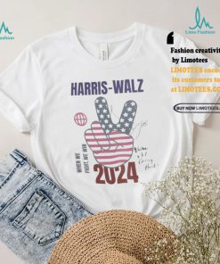 Harris walz when we fight we win we are not going back 2024 t shirts