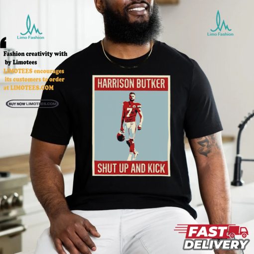 Harrison Butker 7 Kansas City Chiefs pop art T Shirt