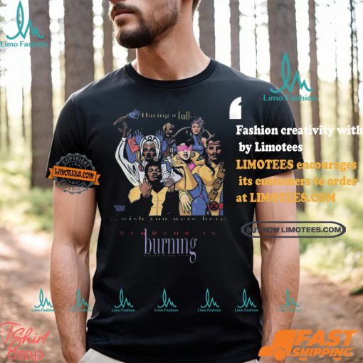 Having A Ball Wish You Were Here Genosha Is Burning Shirt