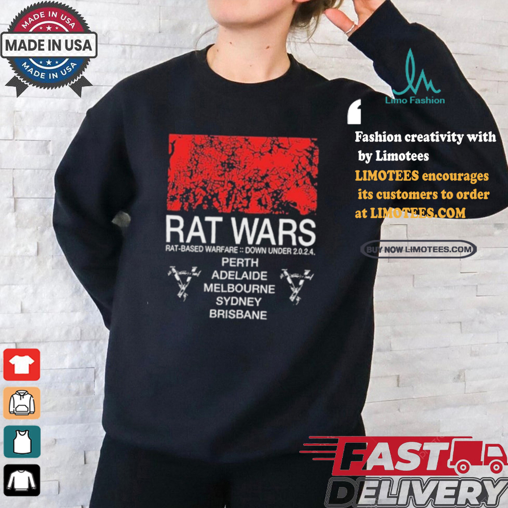 Health Rat Wars Rat Based Warfare Down Under 2024 Perth Adelaide Melbourne Sydney Brisbane T shirts Health Rat Wars Rat Based Warfare Down Under 2024 Perth Adelaide Melbourne Sydney Brisbane T shirts