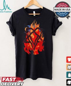 Heartagram Touched By Fire 2024 Shirt