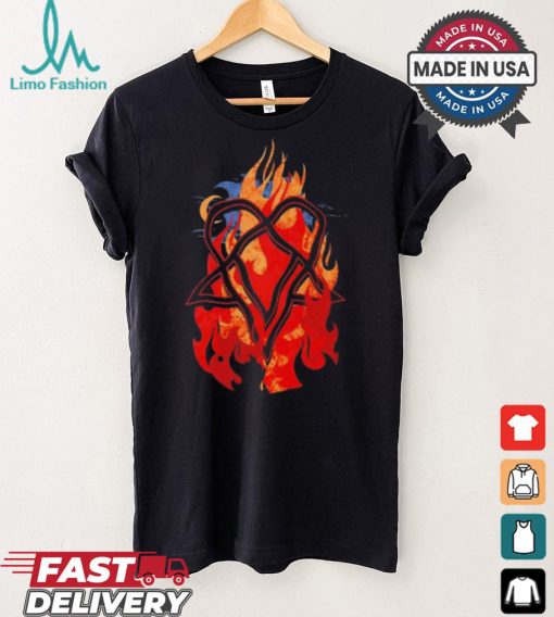 Heartagram Touched By Fire 2024 Shirt
