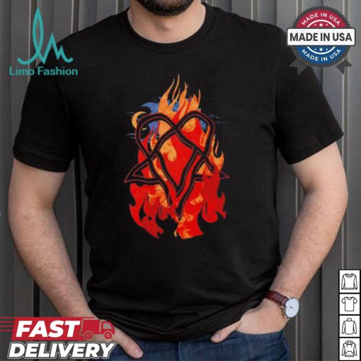 Heartagram Touched By Fire 2024 Shirt