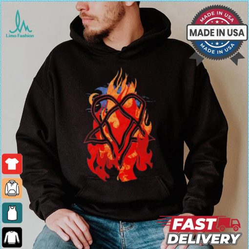 Heartagram Touched By Fire 2024 Shirt