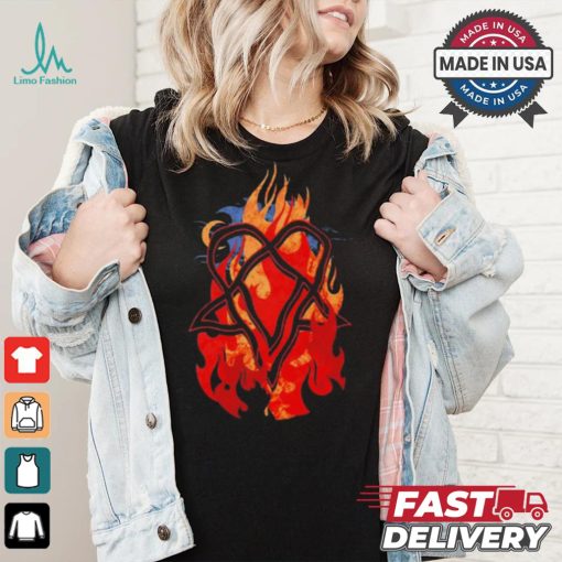 Heartagram Touched By Fire 2024 Shirt