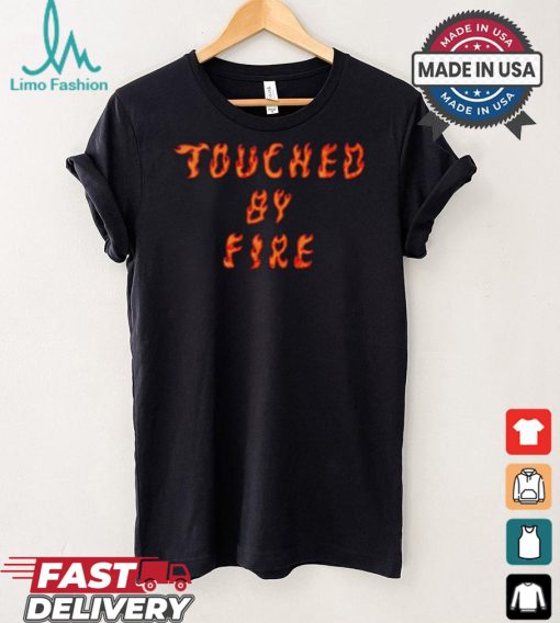 Heartagram Touched By Fire T shirt