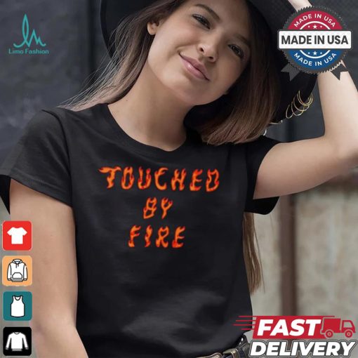 Heartagram Touched By Fire T shirt