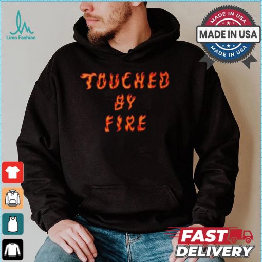 Heartagram Touched By Fire T shirt