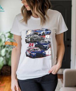 Hendrick Motorsports 2024 Patriotic 4 Car T shirt