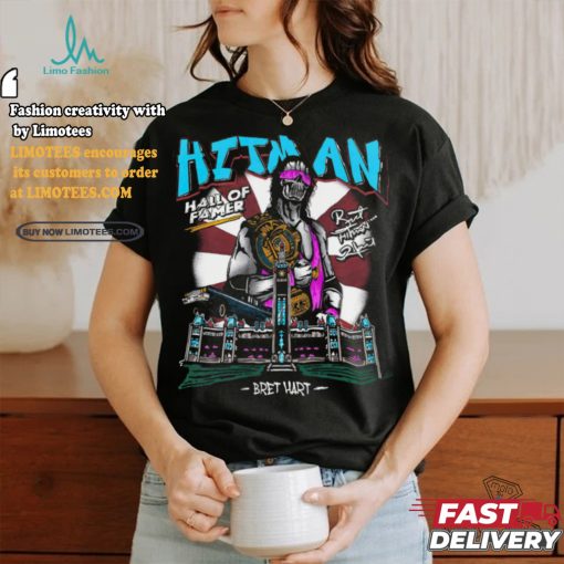 Hita an hall of famer but.. bret hart shirt