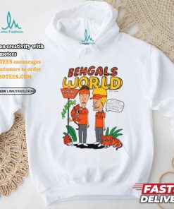 Homage Ash Cincinnati Bengals Beavis And Butthead x Bengals World Tri Blend T Shirt