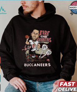 Homage Baker Mayfield Red Tampa Bay Buccaneers Caricature T shirt