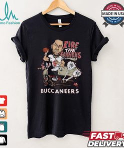 Homage Baker Mayfield Red Tampa Bay Buccaneers Caricature T shirt
