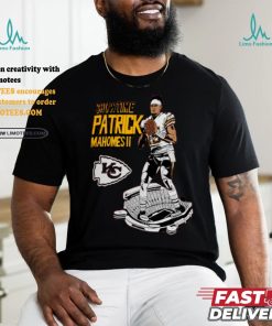Homage Patrick Mahomes Red Kansas City Chiefs Caricature Player Tri Blend T Shirt