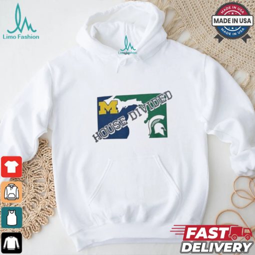 House Divided Michigan Wolverines Vs Michigan State Spartans Shirt
