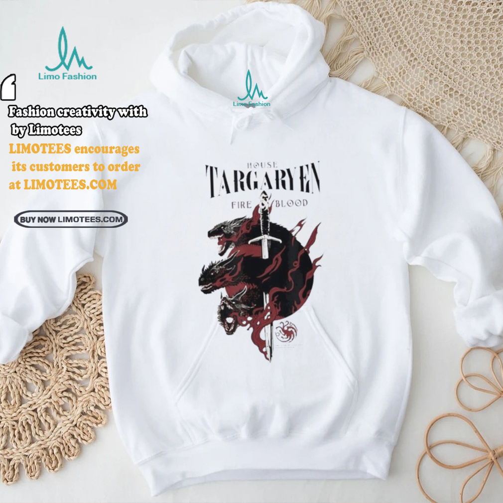 House Of Dragon House Targaryen Fire Blood Shirt House Of Dragon House Targaryen Fire Blood Shirt