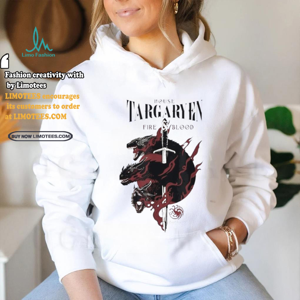 House Of Dragon House Targaryen Fire Blood Shirt House Of Dragon House Targaryen Fire Blood Shirt