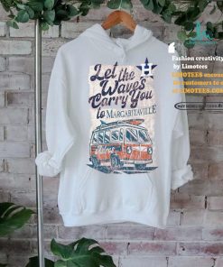 Houston Astros Margaritaville Bus Waves Graphic T Shirt
