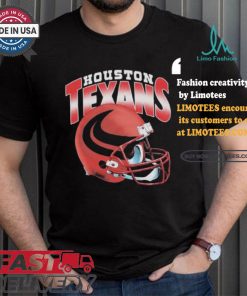 Houston Texans Gradient Helmet T shirt