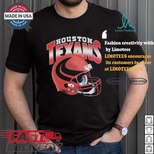 Houston Texans Gradient Helmet T shirt