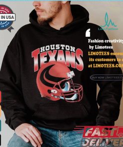 Houston Texans Gradient Helmet T shirt