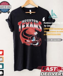 Houston Texans Gradient Helmet T shirt