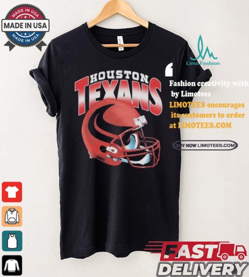 Houston Texans Gradient Helmet T shirt