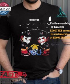 Houston Texans NFL Halloween Peeing Funny Shirt