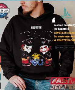 Houston Texans NFL Halloween Peeing Funny Shirt