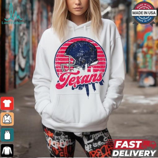 Houston football team Skyline helmet T Shirt