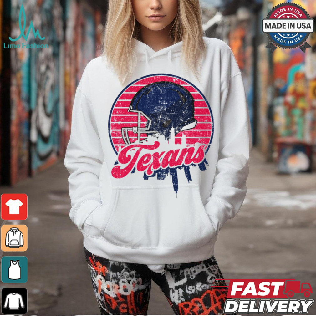 Houston football team Skyline helmet T Shirt Houston football team Skyline helmet T Shirt
