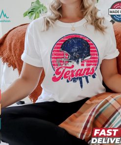 Houston football team Skyline helmet T Shirt