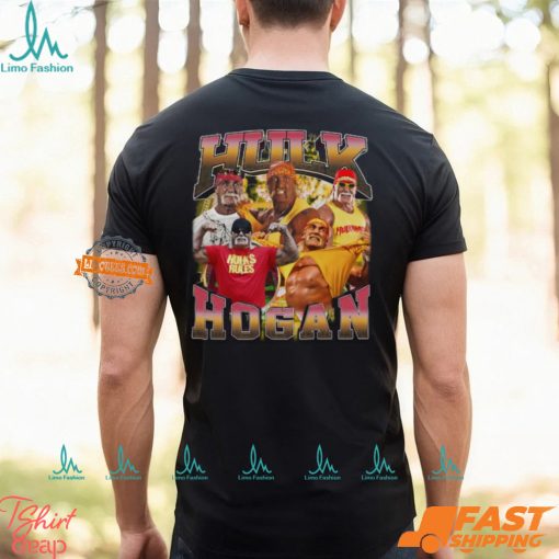 Hulk Hogan Five Pose Wrestling T shirt