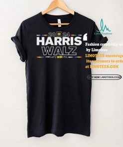 Human Right Campaign Harris Walz 2024 Let Win This T Shirt