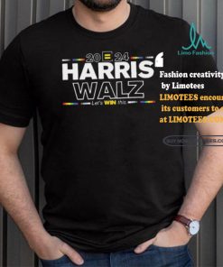 Human Right Campaign Harris Walz 2024 Let Win This T Shirt