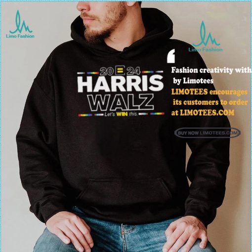 Human Right Campaign Harris Walz 2024 Let Win This T Shirt