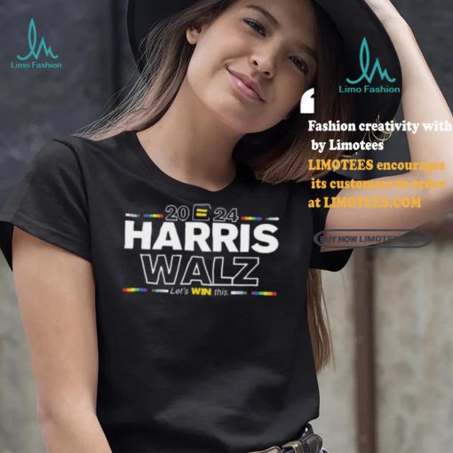 Human Right Campaign Harris Walz 2024 Let Win This T Shirt