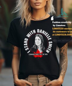 I Stand With Danielle Smith Bella Canvas Signature Shirt